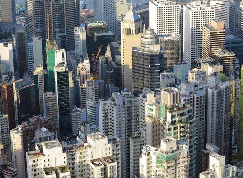 many buildings