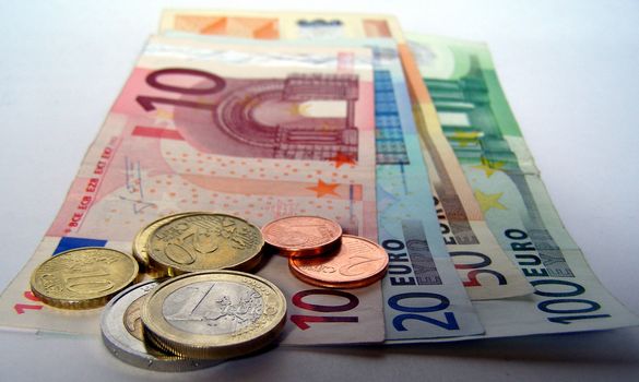 Euro banknotes and coins (European currency)