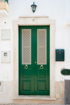 Old typical Portuguese door.