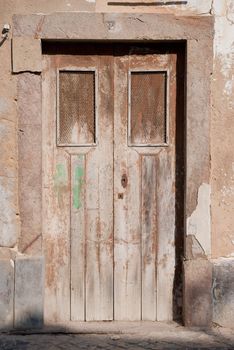 Old typical Portuguese door.