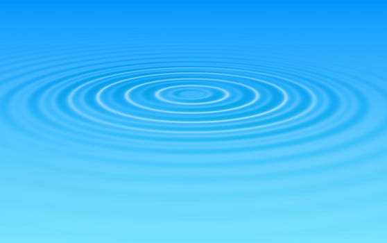 Rippled water waves illustration background