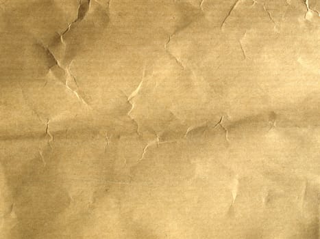 Blank sheet of brown paper
