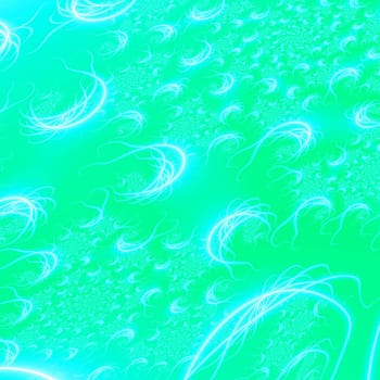 Abstract marine fractal background illustration