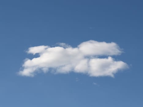 Blue sky with white clouds background