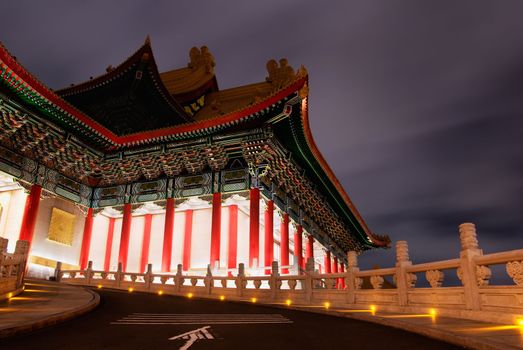 It is a chinese traditional house's eaves. Special building in Asia.