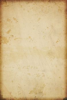 A vintage parchment with space for your text or images
