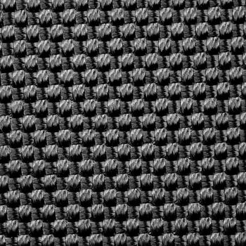 Black cord background photographing close up