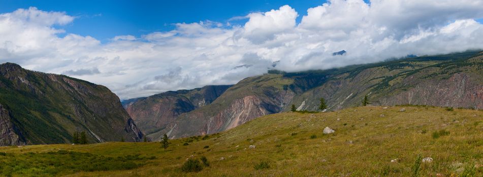 Altai mountains. Beautiful highland landscape. Russia. Siberia