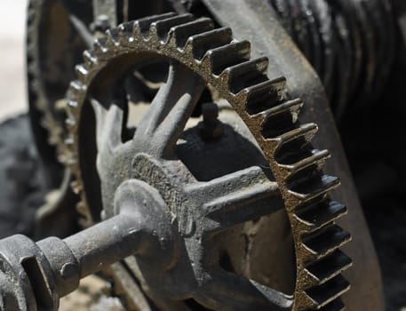 Rusty gearwheel