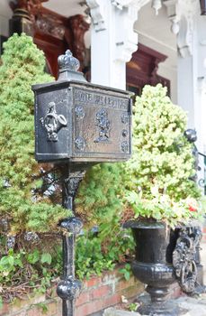 The street scene in Ocean Grove - a small beach town New Jersey