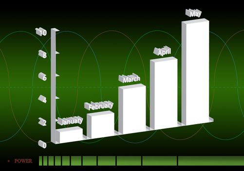 Statistics illustration