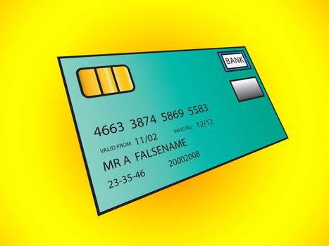 Bank Card for banking concepts.