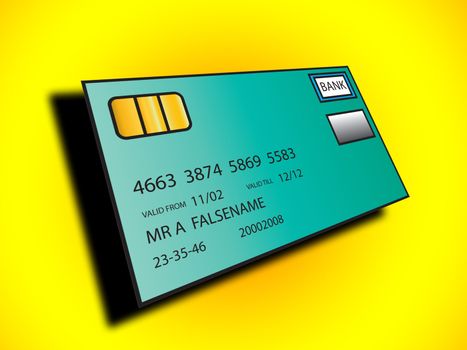Bank Card for banking concepts.