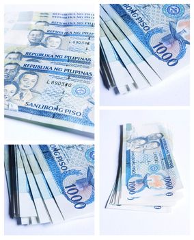 collage of philippines peso