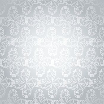 Overlapping design in silver and white making an ideal background