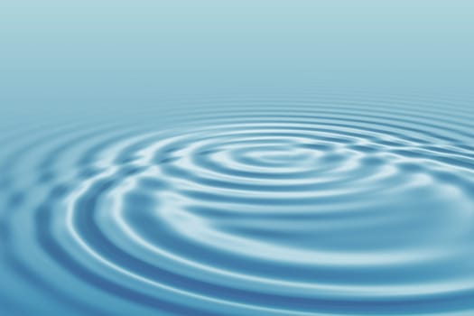 Rippled water waves illustration background