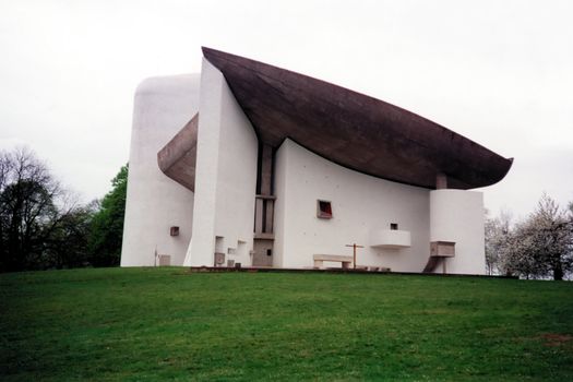 Notre Dame du Haut chapel, Ronchamp, Le Corbusier