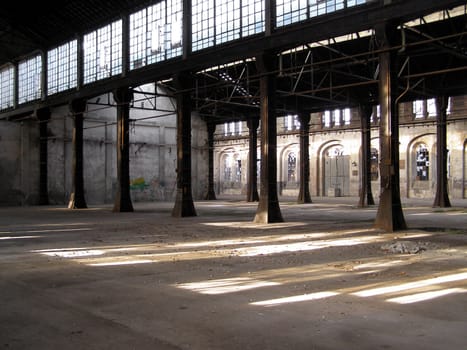 Abandoned factory industrial archeology architecture