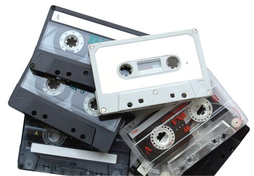 Magnetic audio tape cassette for music