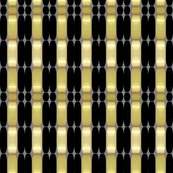 seamless texture of black and ivory yellow grooved vertical lines