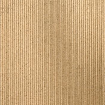 Brown corrugated cardboard sheet background