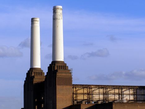 London Battersea powerstation abandoned factory