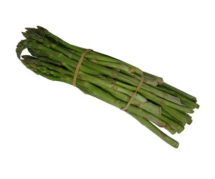 Asparagus isolated over white background