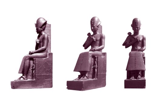 Ancient Egyptian sculpture statue Ramses II Pharaoh of Egypt