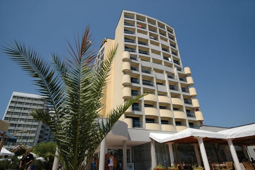 Hotel and plant. 