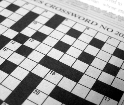 Newspaper crosswords