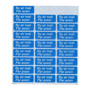 Air mail label