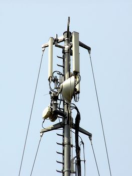 Tower for telecommunication aerial antenna