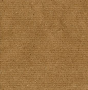 Blank sheet of brown paper useful as a background