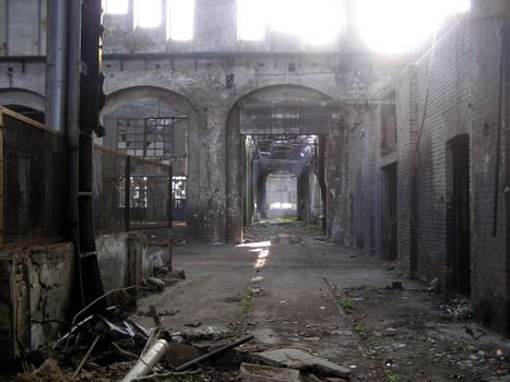 Abandoned factory industrial archeology architecture