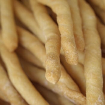 Breadsticks from Turin or Grissini Torinesi