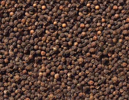 Black pepper peppercorns