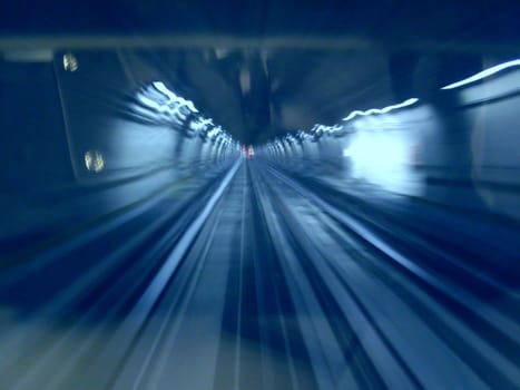 Tunnel tube blur