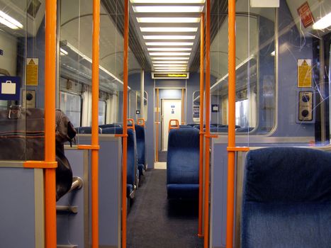 Train interior