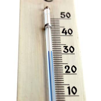 Thermometer instrument for measuring temperature - Hot summer