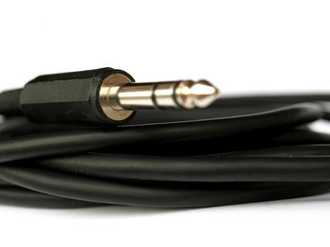 Stereo audio jack plug for cables used in music recording studio and live music event