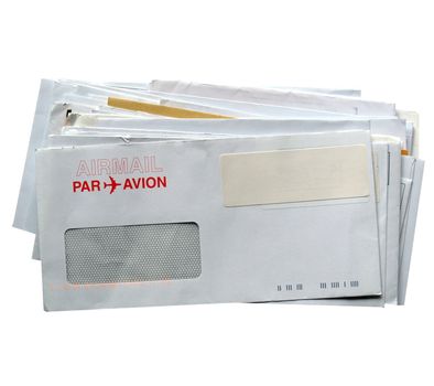 Letter or small packet envelopes