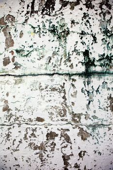 An old wall texture, grunge white paint