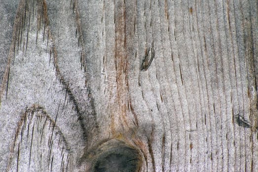 Grungy old board with a knot in it for background use
