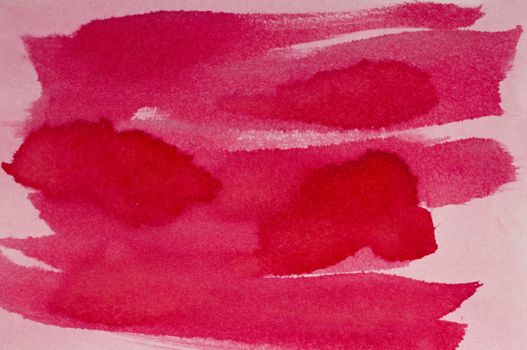 watercolor wash with red for use in backgrounds
