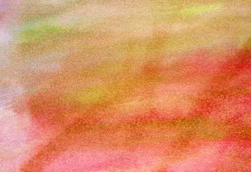Mixed colors in a watercolor wash for use as a background