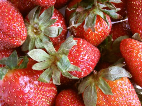 Strawberries fruits