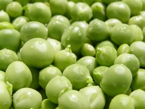 Peas background