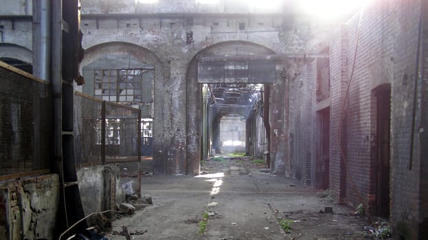 Abandoned factory industrial archeology architecture