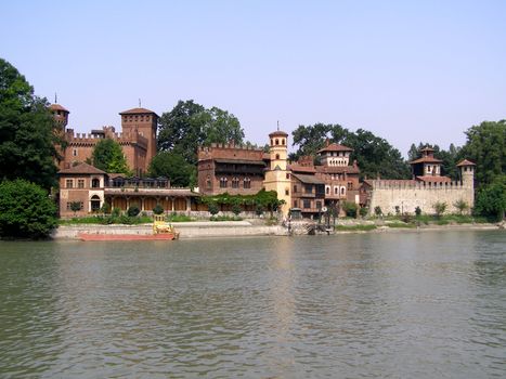 Medieval castle, Turin, Italy