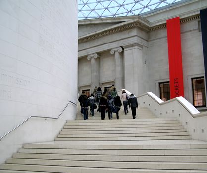 Great Court at the British Museum, London